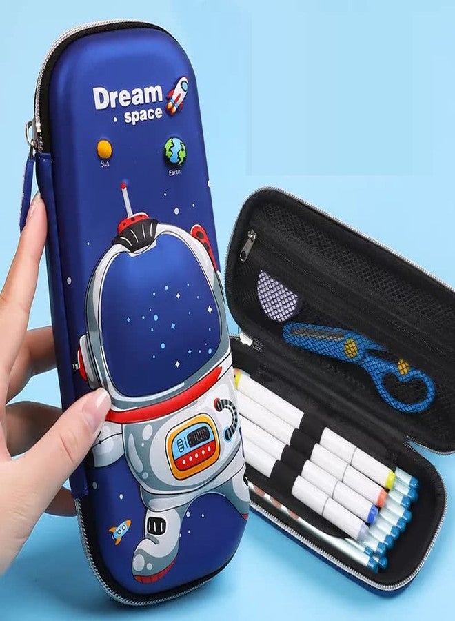 SQUICKLE Dream Space Pencil Box/Kids School Supply Organizer Students Stationery Box/Stationary Box for Girls & Boys / - Print Many Vary - (Pack of 1) - Image 2